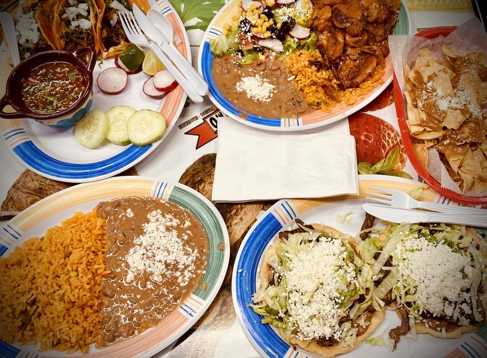 Tacos, rice and beans from El Primo