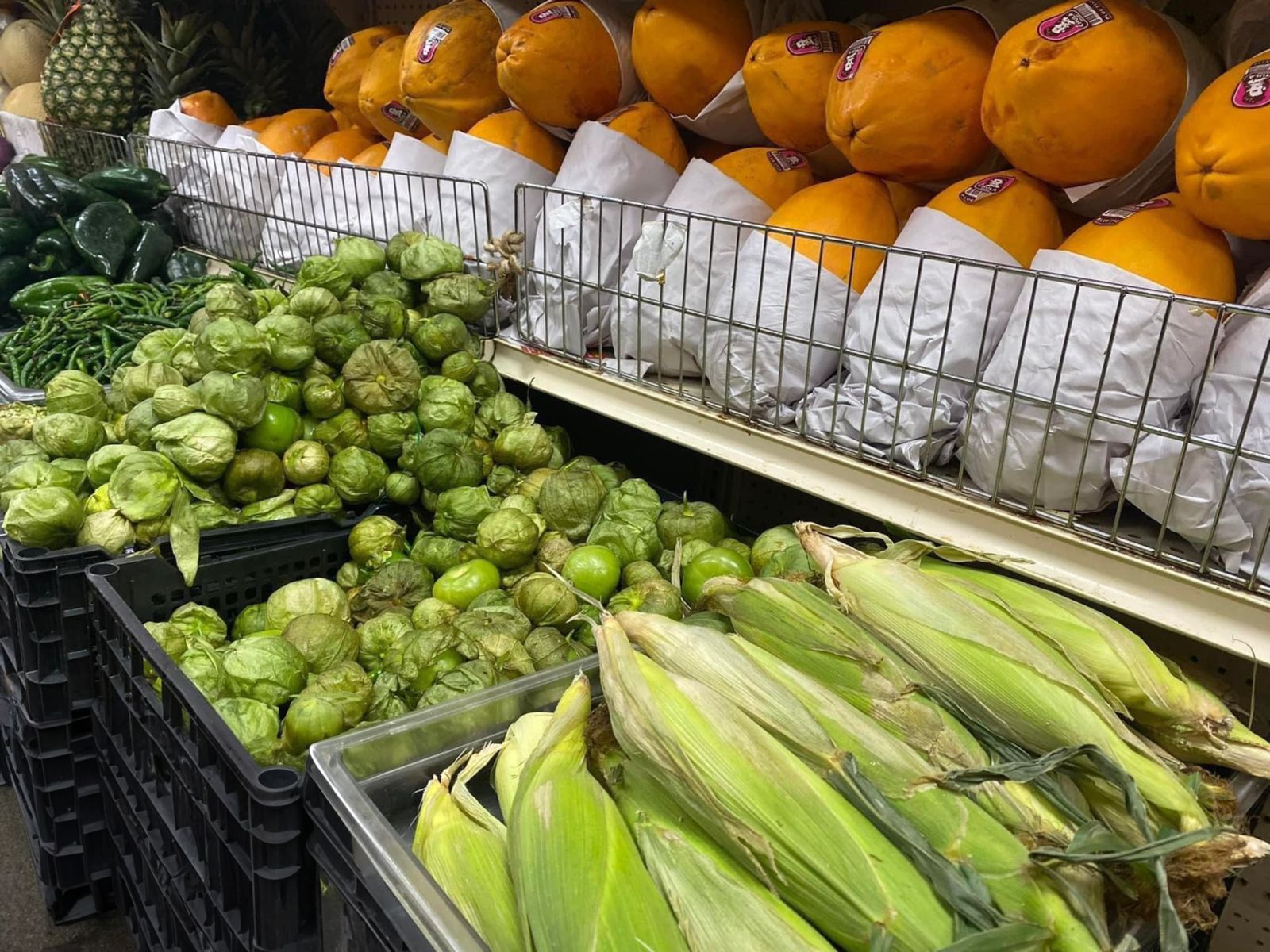 Fresh produce at El Primo Produce & Restaurant